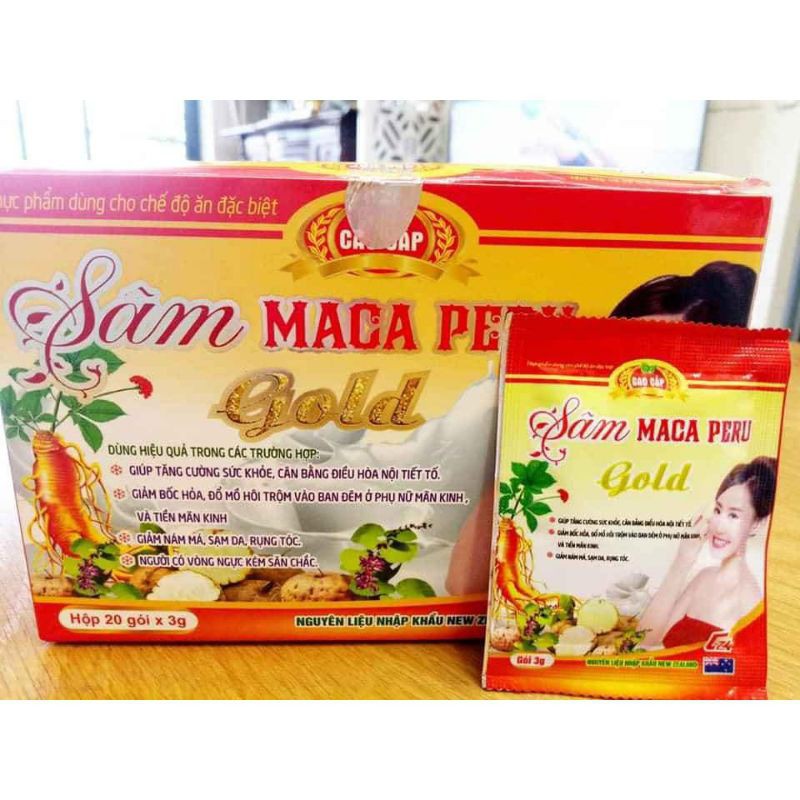 [FREESHIP] SÂM MACA PERU GOLD (hiệu quả 100%)