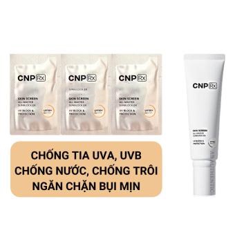 Gói Siêu Chống Nắng Vật Lý CNP Rx Skin Screen 1ml Spf50+/PA++++ Chống Nắng Dưỡng Trắng Nâng Tone Nhẹ