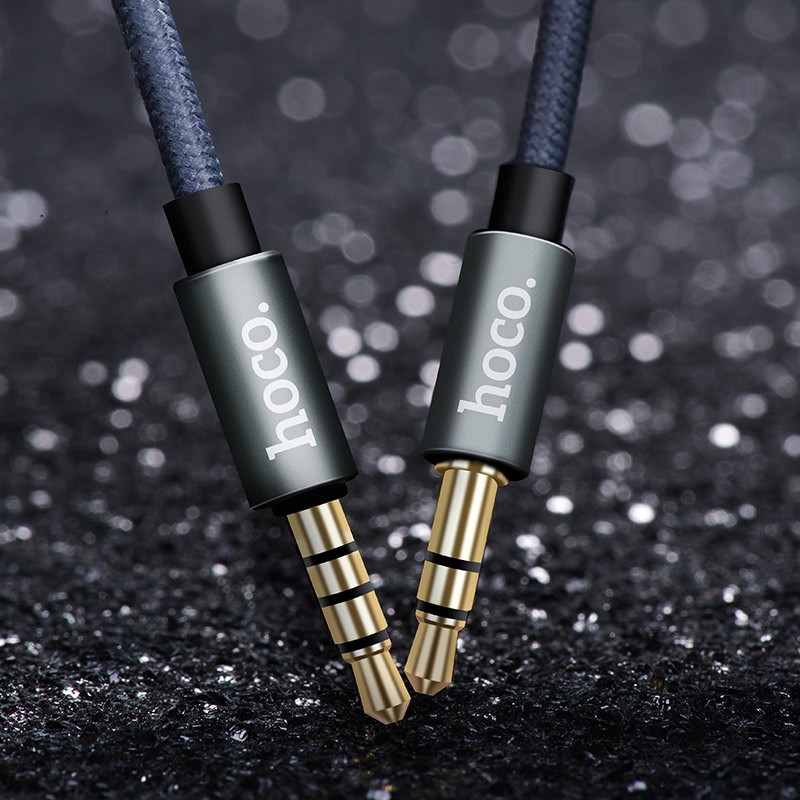 Cáp audio 2 đầu 3.5mm có mic dài 1 mét Hoco UPA04 chính hãng