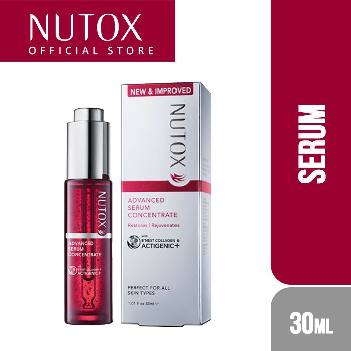 [Mã SRJULY1619 giảm 15K đơn 50K] Serum Tinh Chất Collagen Tổ Yến Trẻ Hóa Săn Chắc Da Chuyên Sâu Nutox - 30ml