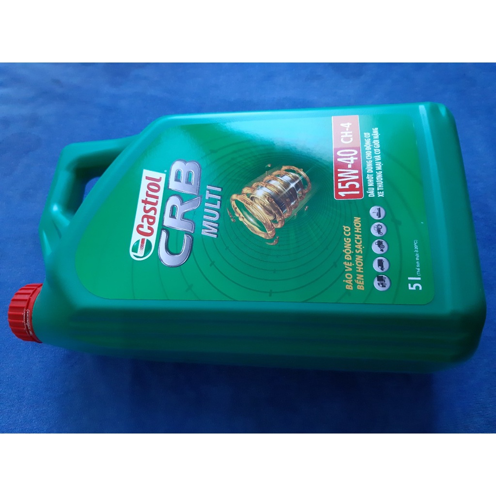 Dầu nhớt Castrol CRB Mutil 20W-50 CH-4, dầu nhớt chính hãng cho ô tô