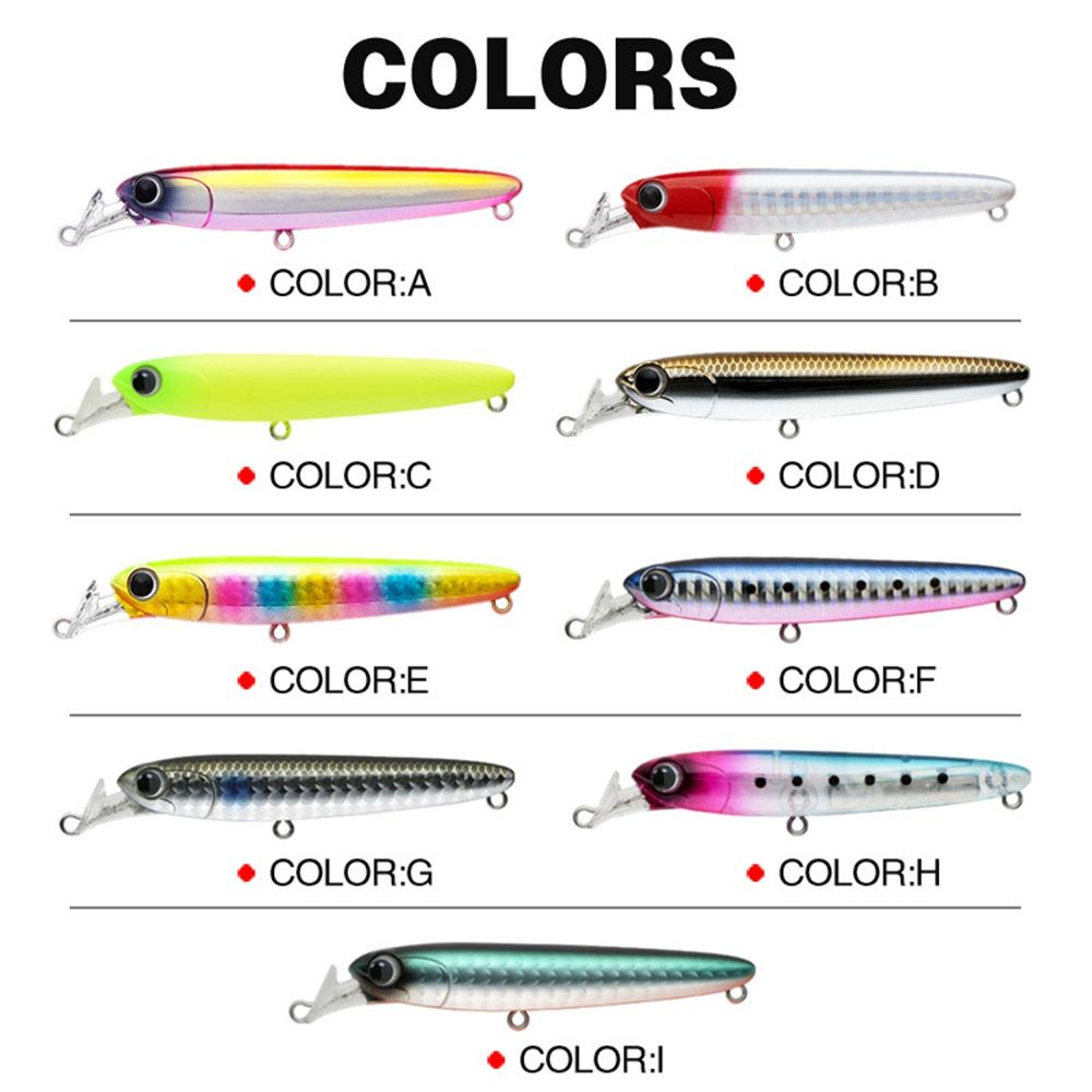 Mồi Câu Cá 75mm 13g Có Móc Câu Tiện Dụng