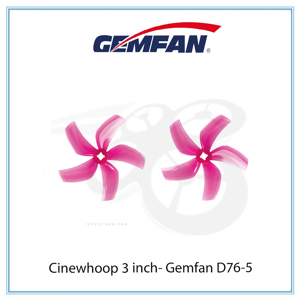 Cánh êm nhất cho Cinewhoop 3 inch- Gemfan D76-5