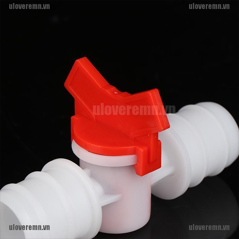Van Hai Đầu Bằng Nhựa Cho Hệ Thống Tưới Nước Bể Cá