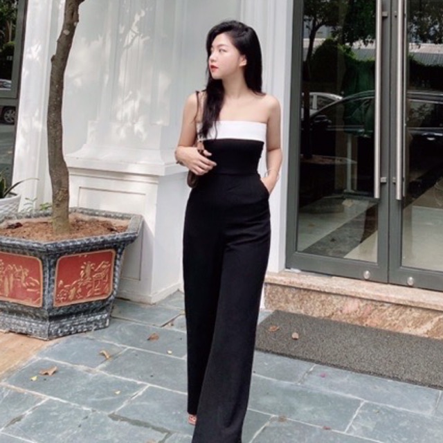 Jumpsuits ống suông