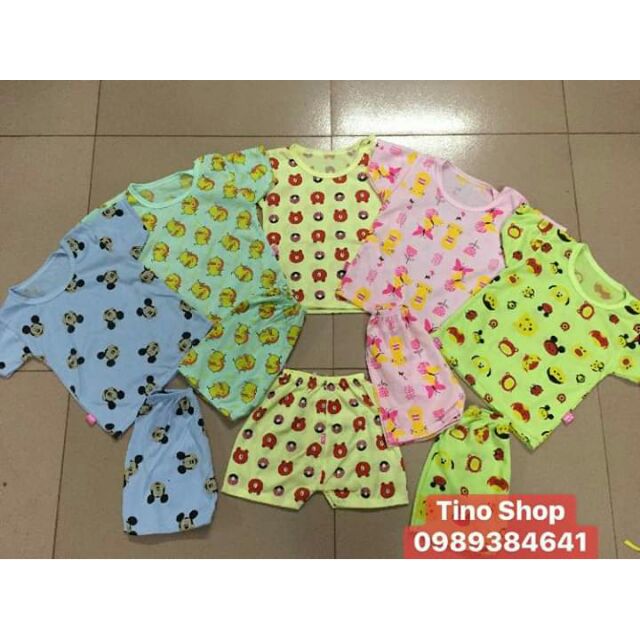 Combo 5 bộ bozip cho bé