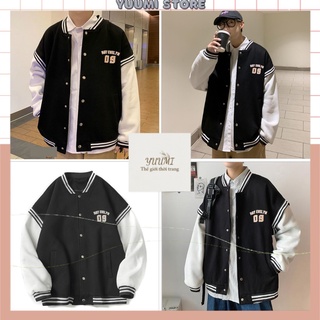 Áo bomber bóng chày kay 09 vải kaki chất đẹp hot trend 2021 mã 112 yuumi store