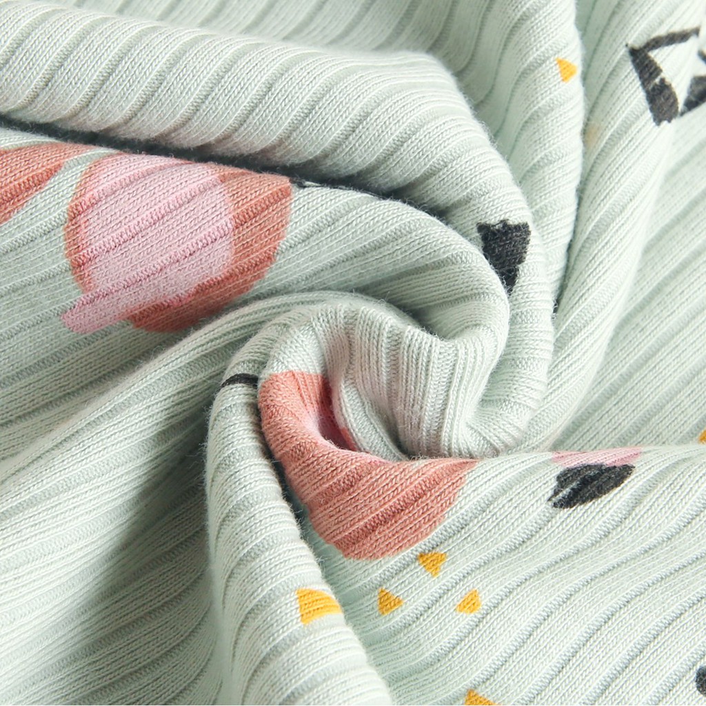 Sanlutoz Phim hoạt hình Em bé Bộ đồ bodysuits Tay áo dài Mùa thu Trẻ  Áo Tuỳ tiện