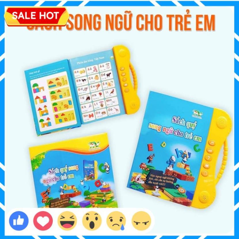 Sách Nói Điện Tử Song Ngữ Anh/Việt Giúp Trẻ Học Tốt Tiếng Anh