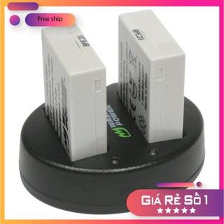 HG28106 Pin Canon 700D, 550D, 600D WASABI LP-E8 (Combo 2 Pin 2000mAh + Sạc)