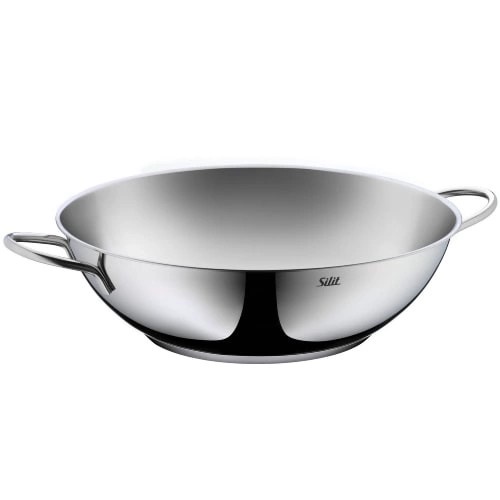Chảo xào Silit Wok 32cm, chảo xào inox cao cấp