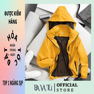 Áo khoác đôi gió cao cấp 2 lớp, chất gió tráng bạc, chống nước,chống gió, ngăn tia UV tuyệt đối - bavatu