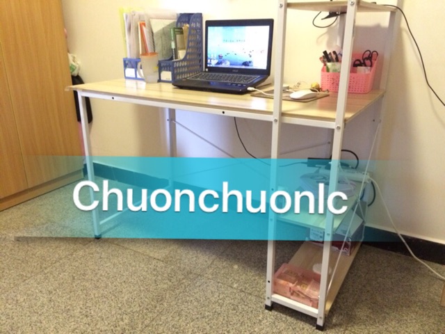 BÀN LÀM VIỆC, BÀN MÁY TÍNH KÈM GIÁ SÁCH (có sẵn) 120*55*73cm | BigBuy360 - bigbuy360.vn