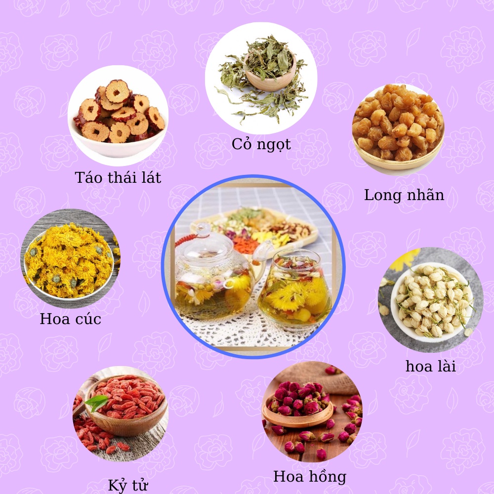Trà dưỡng nhan 7 vị