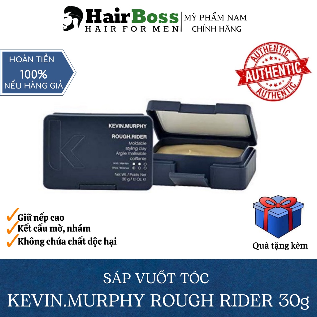 Sáp vuốt tóc nam Kevin.MurPhy Rough Rider Ver5 30g chính hãng