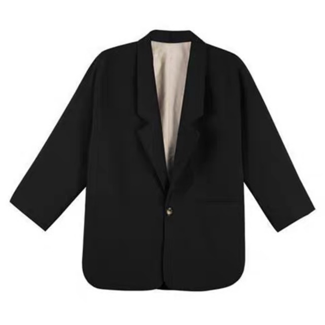 (Order-ảnh thật) bigsize S-4XL Set rời áo vest blazer + chân váy hoạt tiết nhăn 2019