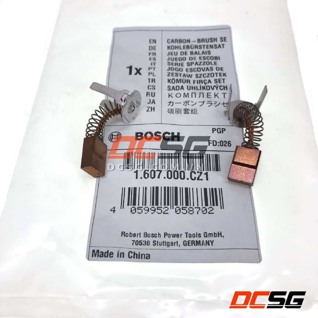 Chổi than, nắp than cho máy pin GSR140/ GSR180-Li Bosch (chọn phân loại) | DCSG