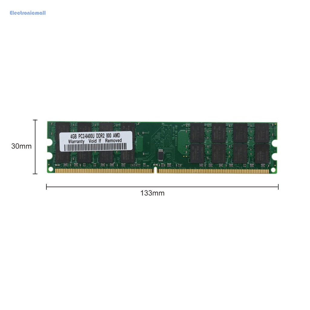 Mô Đun Bộ Nhớ RAM DDR2 4GB 24 Pin 800Mhz DDR2 Cho Máy Tính DDR2 | BigBuy360 - bigbuy360.vn