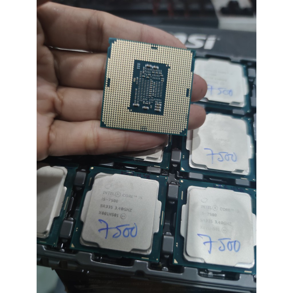 Cpu Intel Core i5-7500 (3.8Ghz, 6MB cache, socket 1151) - hàng tháo máy