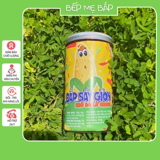 Ngô sấy giòn lắc khô bò lá chanh Hũ Pet 350gr - Bắp sấy giòn, Đồ ăn vặt - BẾP MẸ BẮP