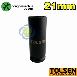 Tuýp 21mm 1/2 đen dài tolsen 18271 loại 6 cạnh thép cr-mo