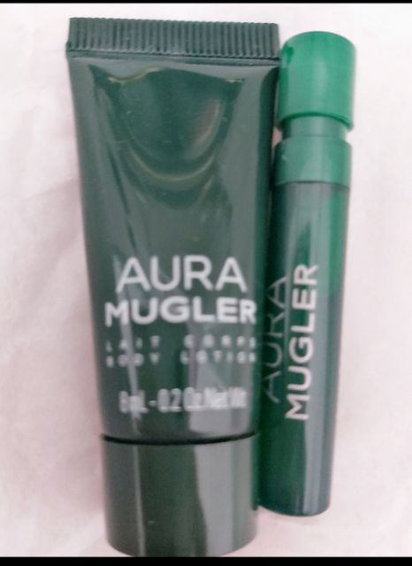 Combo DƯỠNG THỂ, NƯỚC HOA  AURA MUGLER