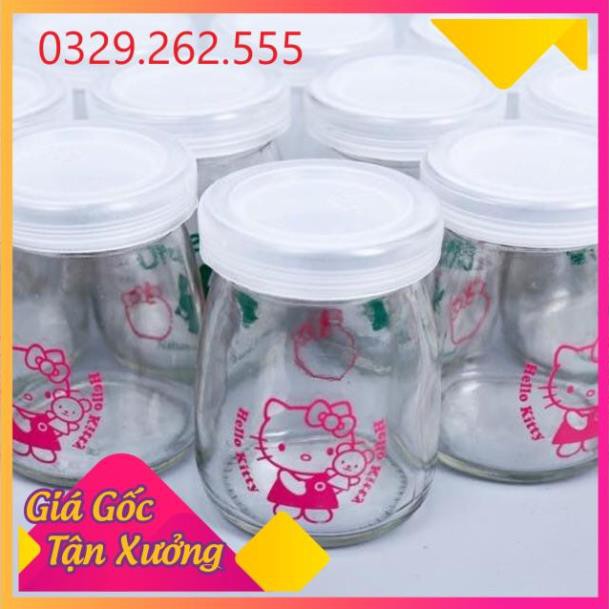 (Sale Khủng)  Hũ làm sữa chua set 12 lọ