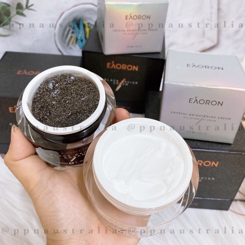 KEM EAORON CRYSTAL WHITE MOISTURISER SPF15 MẪU MỚI DATE 2024