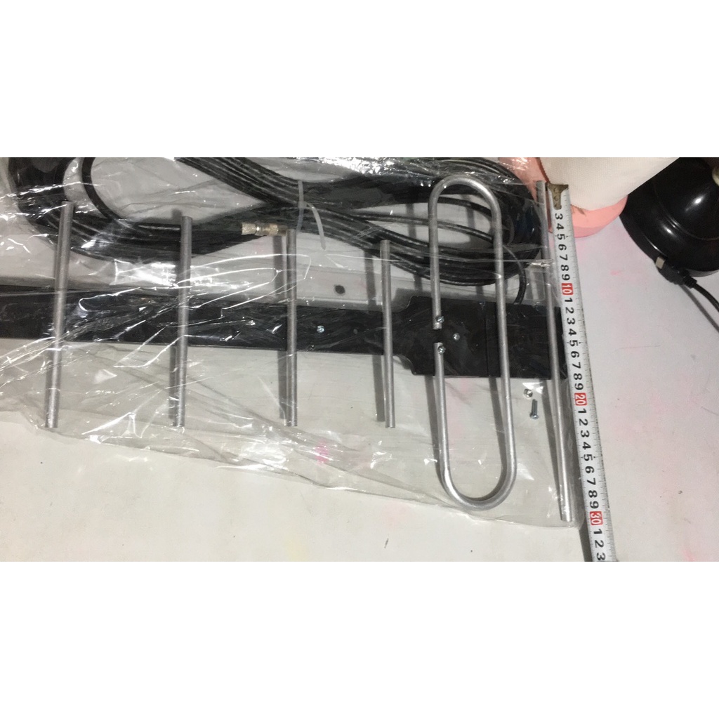 Anten DVBT2 thông minh - tặng kèm 15m dây có sẵn zắc , thu sóng siêu khỏe , phù hợp với mọi địa hình