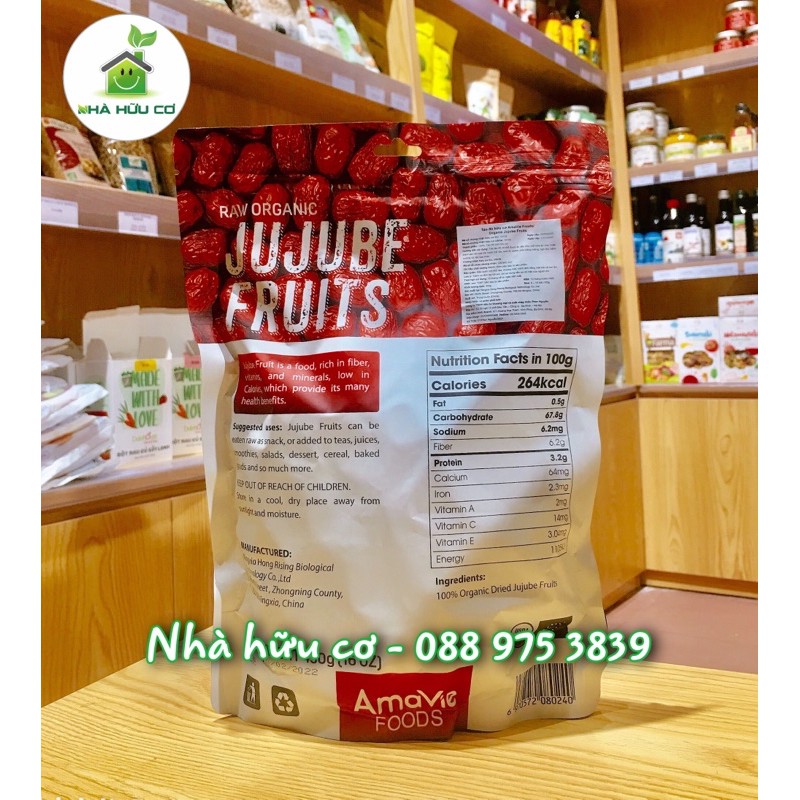 Táo đỏ hữu cơ AmaVie Foods 450gr - Date: 5/2022 - Nhà Hữu Cơ | BigBuy360 - bigbuy360.vn