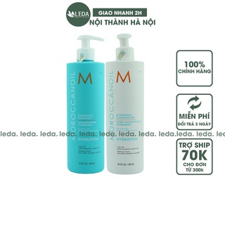 Dầu gội Moroccanoil hydration giữ ẩm sâu,phục hồi hư tổn cho tóc uốn nhuộm chính hãng LEDA