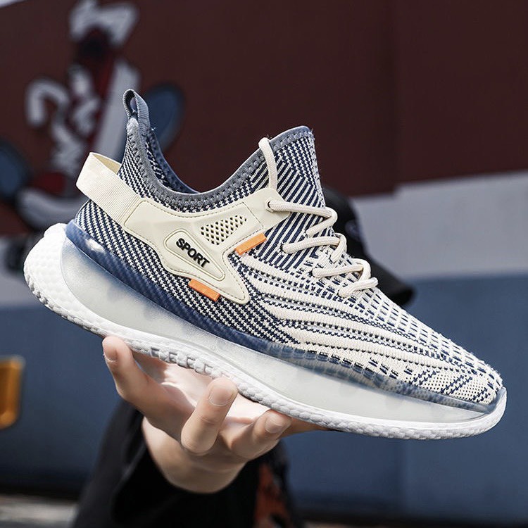 Giày Thể Thao Sneaker Nam Đế Thạch Trong Suốt Sport Thời Trang