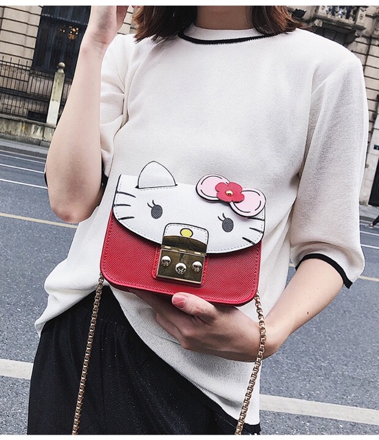 Túi đeo chéo Hello Kitty
