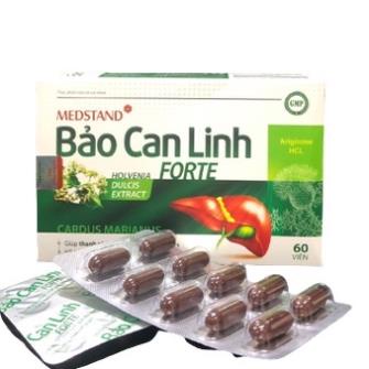 BẢO CAN LINH FORTE – Giúp thanh nhiệt, mát gan, giải độc gan, hỗ trợ tăng cường chức năng gan (60 viên)