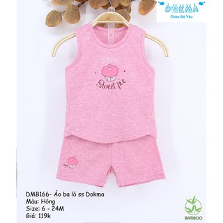 Dokma - Bộ sơ sinh ba lỗ cho bé 6-36m DMB166 DB1366