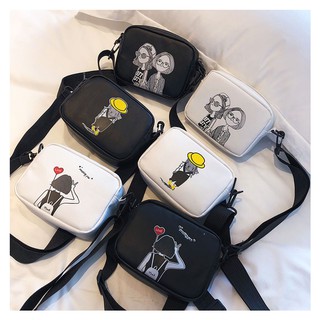 Túi hộp hình cô gái - TXN54, túi đeo chéo nữ ruby6886_shop