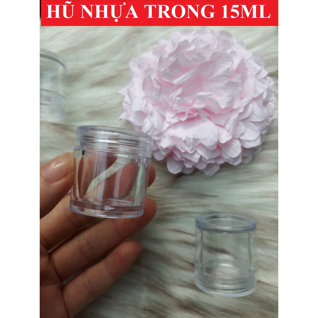 HŨ CHIẾT MỸ PHẨM 10g (lọ 12ML) NHỰA