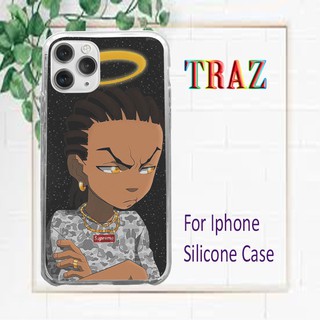 Ốp Lưng iphone supreme cô bé đăm chiêu cho Iphone 6-12 TRAZ SHOP SUPPOD00204