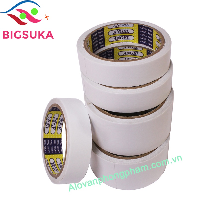 Băng keo 2 mặt 4.8CM Eagle dày trong suốt dán giấy BIGSUKA