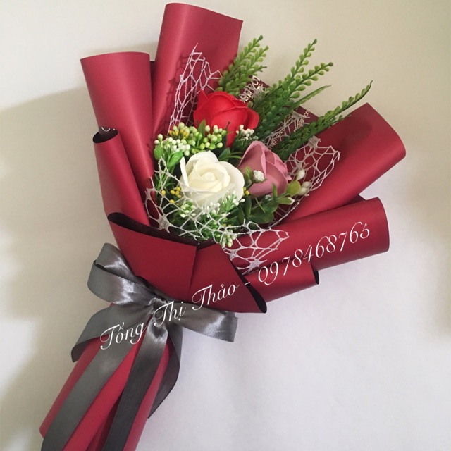 Bó Hoa Sáp 3 bông