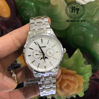 Đồng hồ nam STARKE 027AM Lịch Tuần Trăng, full hộp chính hãng, Kính Sapphire