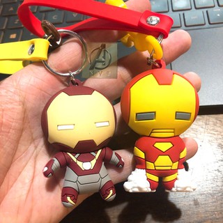  Móc khoá Chibi Ironman nhựa cao cấp  PYJ-5800T