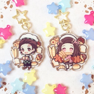 Móc khoá Kamado Tanjiro & Nezuko