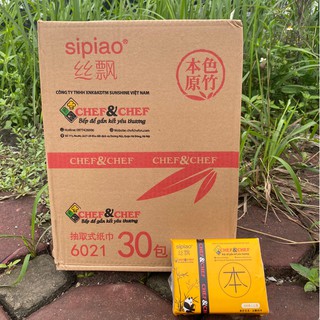Giấy ăn gấu trúc Sipiao 30 gói