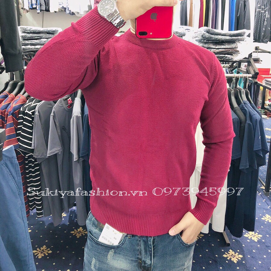 Áo len nam chất lông cừu mềm mại, dày dặn AL06 | BigBuy360 - bigbuy360.vn