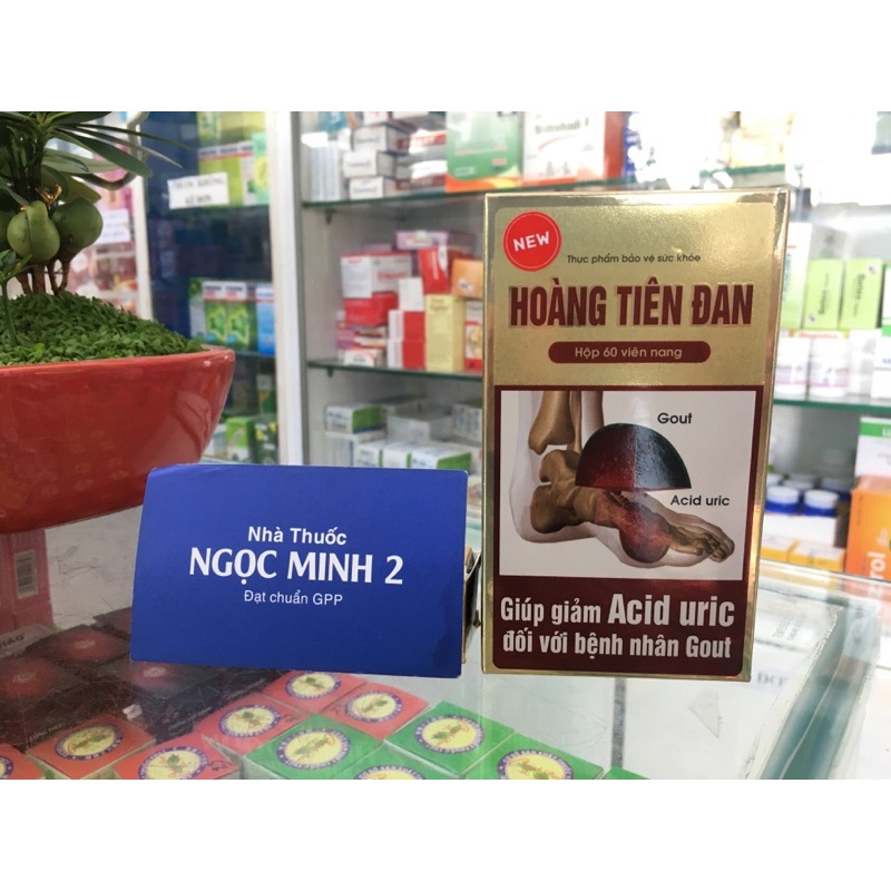 ✅ [Chính Hãng] Hoàng Tiên Đan triệu chứng bệnh Gút giảm acid uric Tăng cường chức năng gan