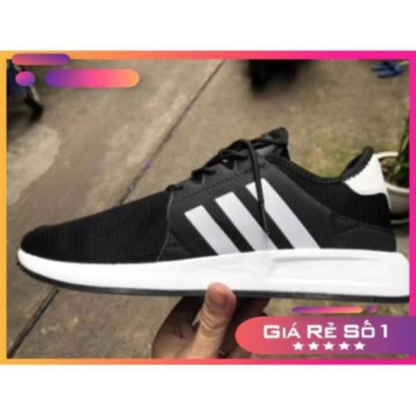 [Sale 3/3] HÀNG XỊN GIÀY ADIDAS-XPLR ĐEN SỌC TRẮNG PHẢN QUANG Sale 11 -op1 "