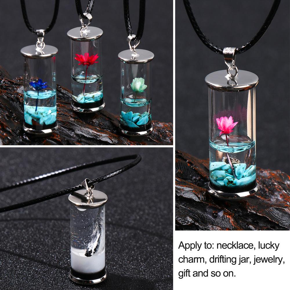 Vòng cổ Da Thời Trang|Lọ Hoa Sen Dạ Quang Trang Trí Đẹp Mắt