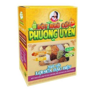 Ngũ cốc lợi sữa đặc biệt Phương Uyên vừa lợi sữa vừa bổ sung dinh dưỡng tối ưu cho cả mẹ và bé: 250k/hộp/kg