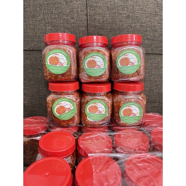 Hủ 200gr ớt sa tế rim siêu cayyy level 99 ăn chay được